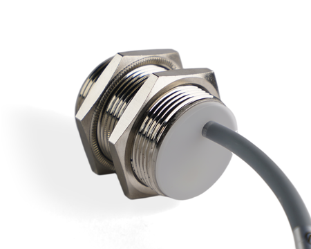 NIS30065-K2 - 3 - Induktív érzékelő M30 L=35 mm kábel 2m NPN NO & NC Sn = 25 mm