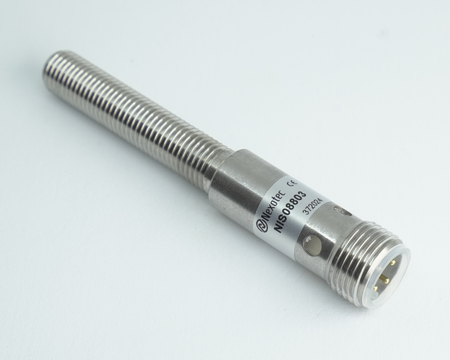 Inductive sensor M8 70 mm connector M12 PNP NO Sn = 1 mm