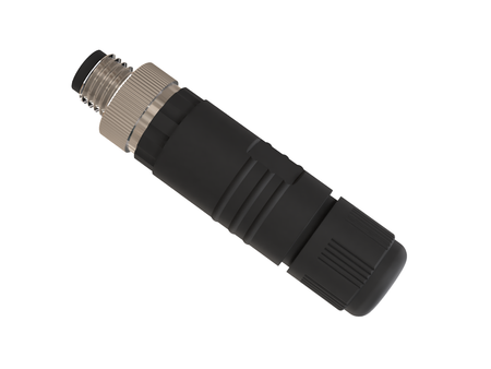P8-3MS - 4 - Stecker M8 3-pin gerade – Steckverbinder für Sensoren und Industrieautomation