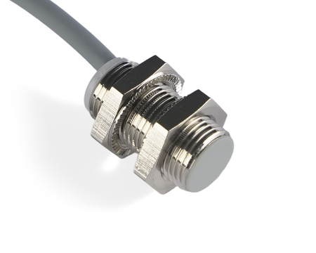 NIS12003-K3 - 4 - Induktív érzékelő M12 L=22 mm kábel 3m PNP NO Sn = 2 mm