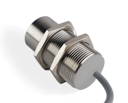 NMF30011-NF - 3 - Czujnik indukcyjny M30 całometalowy 55 mm przewód 2m NPN NO Sn = 13 mm NF