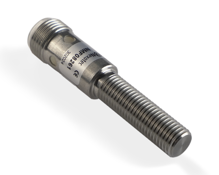 NMF08261 - 2 - Czujnik indukcyjny M8 całometalowy 53 mm wtyk M12 NPN NO Sn = 2 mm