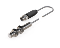 Induktív érzékelő M8 L=45 mm kábel 0,3 m csatlakozó M8 NPN NO & NC Sn = 1 mm