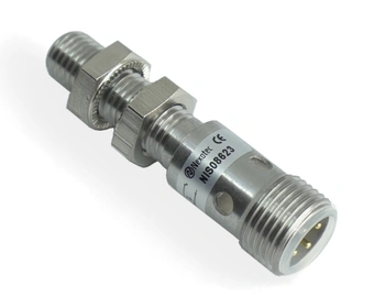 Induktív érzékelő M8 L=45 mm csatlakozó M12 PNP NO Sn = 2 mm