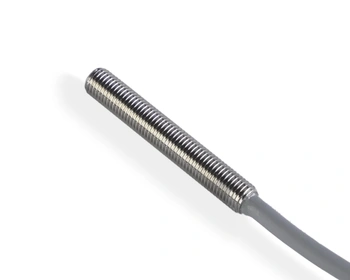 Induktív érzékelő M4 L=25 mm kábel 2m NPN NC Sn = 0,6 mm