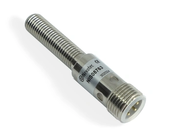 Induktív érzékelő M8 L=53 mm csatlakozó M12 PNP NO Sn = 4 mm
