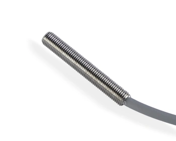 Induktív érzékelő M4 L=25 mm kábel 5m NPN NO Sn = 0,8 mm