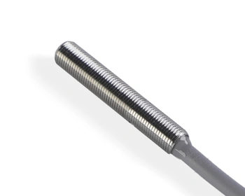 Induktív érzékelő M5 L=28 mm kábel 3m PNP NO Sn = 1 mm