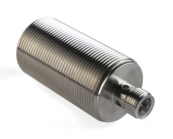 Induktív érzékelő M30 teljes fém 78 mm csatlakozó M12 PNP NC Sn = 10 mm