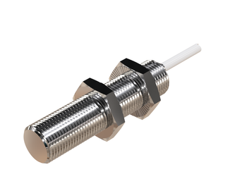NMF12043 - Czujnik indukcyjny M12 całometalowy 50 mm przewód 2m PNP NO Sn = 4 mm