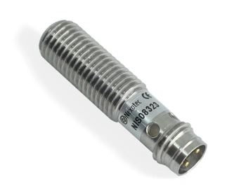 Czujnik indukcyjny M8 L=32 mm wtyczka M8 PNP NO Sn = 2 mm