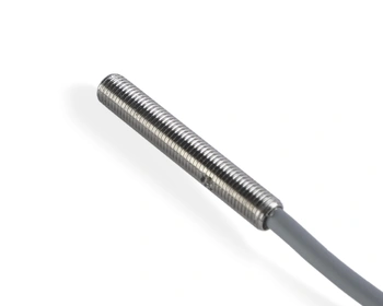 Czujnik indukcyjny M4 L=25 mm przewód 5m NPN NC Sn = 1 mm