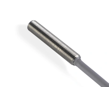 Czujnik indukcyjny M5 L=25 mm przewód 5m PNP NC Sn = 1 mm