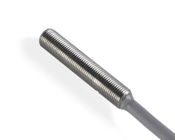 Czujnik indukcyjny M5 L=25 mm przewód 5m NPN NO Sn = 1,5 mm