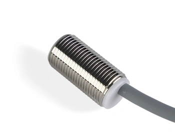 Czujnik indukcyjny M12 L=22 mm przewód 2m NPN NC Sn = 2 mm