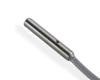 Czujnik indukcyjny M5 L=30 mm przewód 2m NPN NO Sn = 1 mm