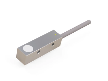 NIQ08373 - Czujnik indukcyjny kwadratowy Q8 długość 30 mm przewód 3m PNP NO Sn = 2 mm detekcja góra