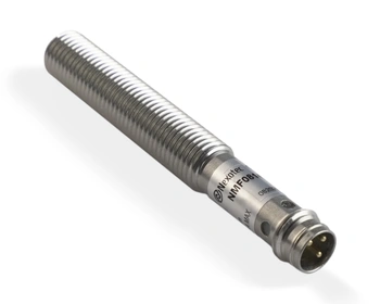 Czujnik indukcyjny M8 całometalowy 60 mm wtyk M8 PNP NO Sn = 2 mm