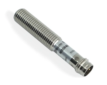 Czujnik indukcyjny M8 L=45 mm wtyczka M8 NPN NO Sn = 4 mm