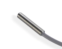 Czujnik indukcyjny M5 L=25 mm przewód 3m PNP NC Sn = 1,5 mm