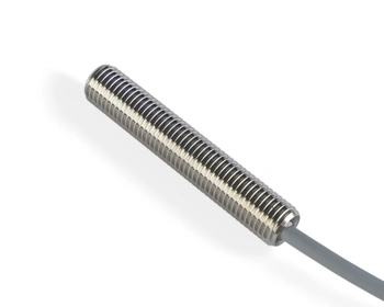Indukčný snímač M8 L=45 mm kábel 3m NPN NC Sn = 3 mm