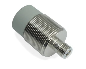 Indukčný snímač M30 L=53 mm konektor M12 PNP NC Sn = 40 mm