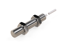 Indukčný snímač M8 celokovový 45 mm kábel 2m PNP NO Sn = 2 mm