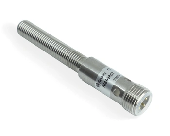 Indukčný snímač M8 L=70 mm konektor M12 PNP NO Sn = 1 mm