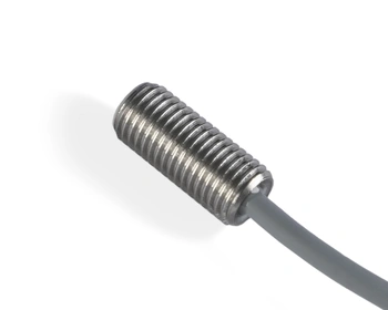 Indukčný snímač M8 L=18 mm kábel 2m NPN NO Sn = 3 mm