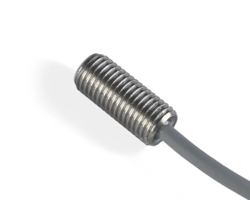 Indukčný snímač M8 L=18 mm kábel 3m NPN NO Sn = 3 mm