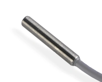 Indukčný snímač M5 L=28 mm kábel 5m PNP NO Sn = 0,8 mm
