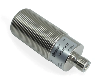 Indukčný snímač M30 L=78 mm konektor M12 NPN NO Sn = 16 mm