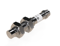 Indukčný snímač M8 celokovový 45 mm konektor M8 PNP NC Sn = 3,5 mm