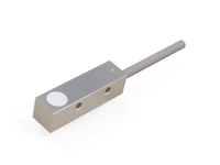 Štvorcový indukčný snímač Q8 L=30 mm kábel 2m NPN NO & NC Sn = 2 mm