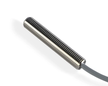 Indukčný snímač M8 L=45 mm kábel 2m NPN NC Sn = 4 mm