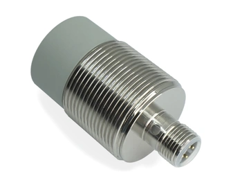 Indukčný snímač M30 L=53 mm konektor M12 NPN NC Sn = 40 mm