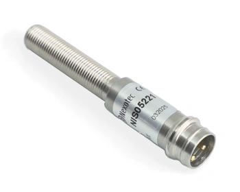 Indukčný snímač M5 L=40 mm konektor M8 NPN NO Sn = 1,5 mm