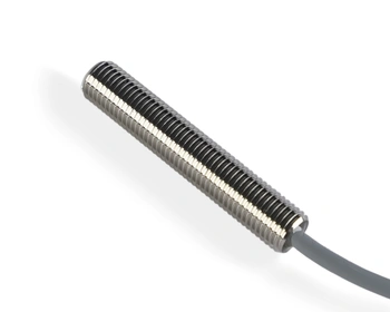 Indukčný snímač M8 L=45 mm kábel 3m PNP NC Sn = 4 mm