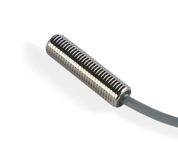 Indukčný snímač M8 L=30 mm kábel 2m NPN NO Sn = 4 mm