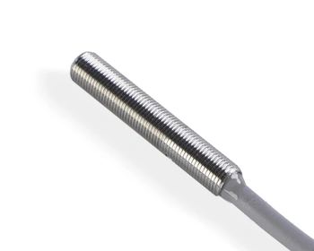 Indukčný snímač M5 L=28 mm kábel 3m NPN NC Sn = 1,5 mm